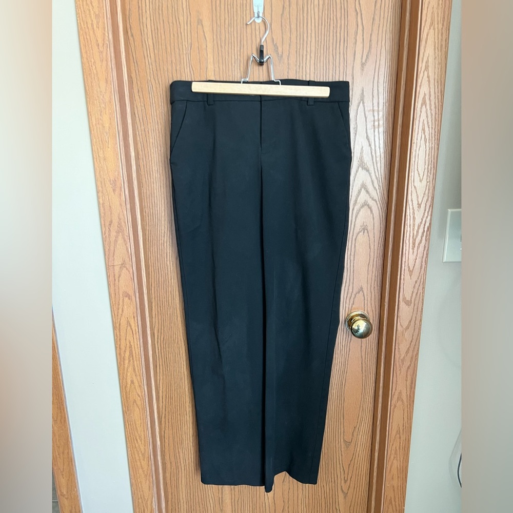 Charter Club Straight Leg Black Dress Pants